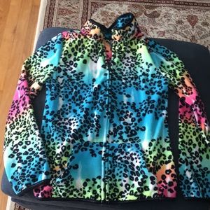 Very Colorful Cheetah Print Jacket